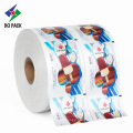 Flexible packaging plastic film roll for snack